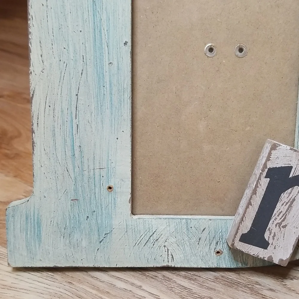 Wooden Word Picture Frame
